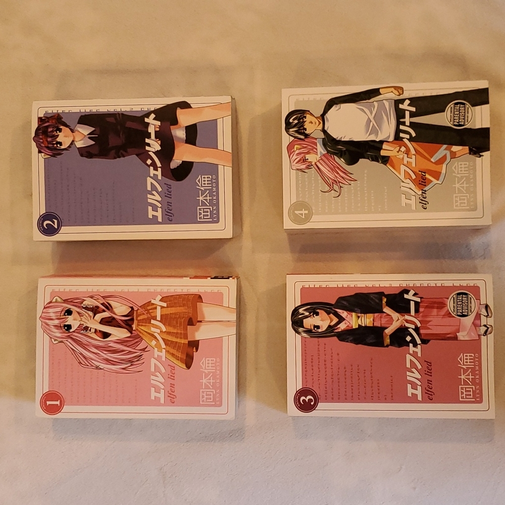 Elfin Lied Omnibus Anime 1-4